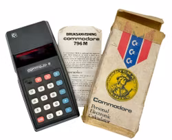Vintage Commodore 796 M, Elektronisk kalkylator, 1976 England