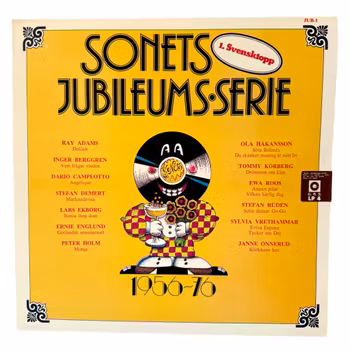 Sonets Jubileums-serie, 1. Svensktopp, LP Vinyl, Oanvänt