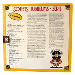 Sonets Jubilee Series, 1. Szwedzki Top, LP Vinyl, Nieużywany