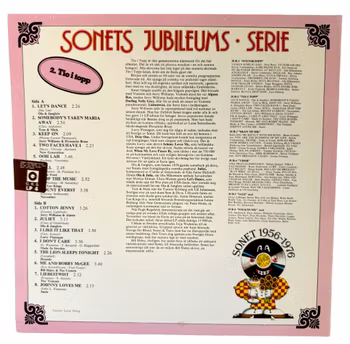 Sonets Jubileums-serie, 2. Tio i topp, LP Vinyl, Oanvänt