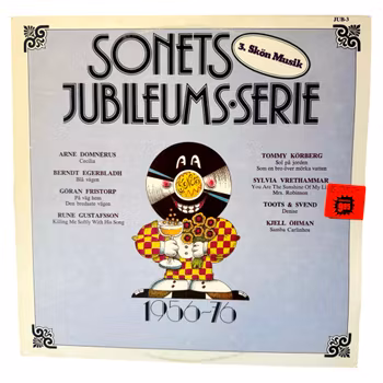 Sonets Jubileums-serie, 3. Skön Musik, LP Vinyl, Oanvänt