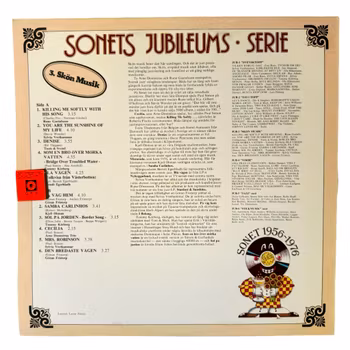 Sonets Jubileums-serie, 3. Skön Musik, LP Vinyl, Oanvänt