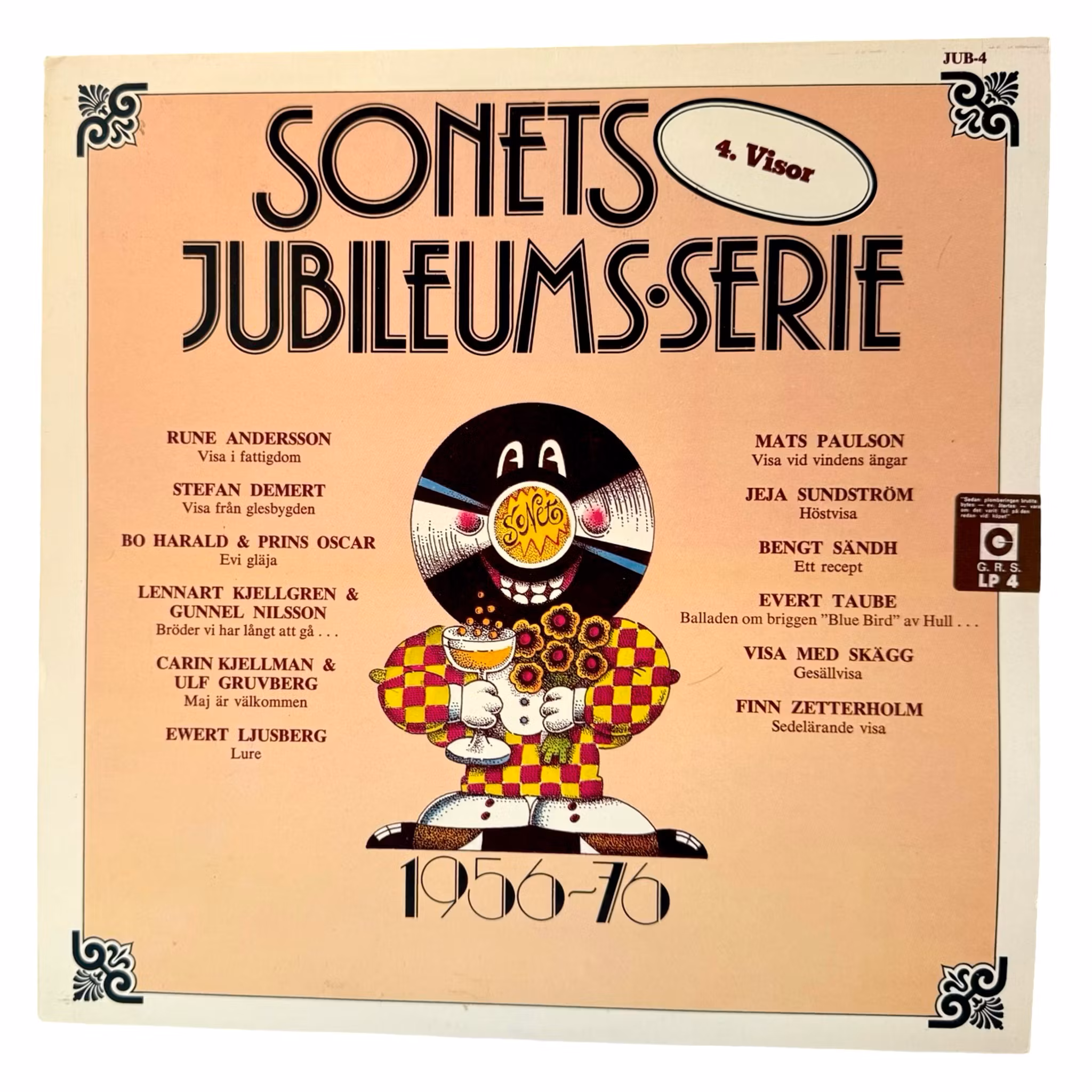 Sonets Jubilee Series, 4. Verse, LP Vinyl, Unbenutzt