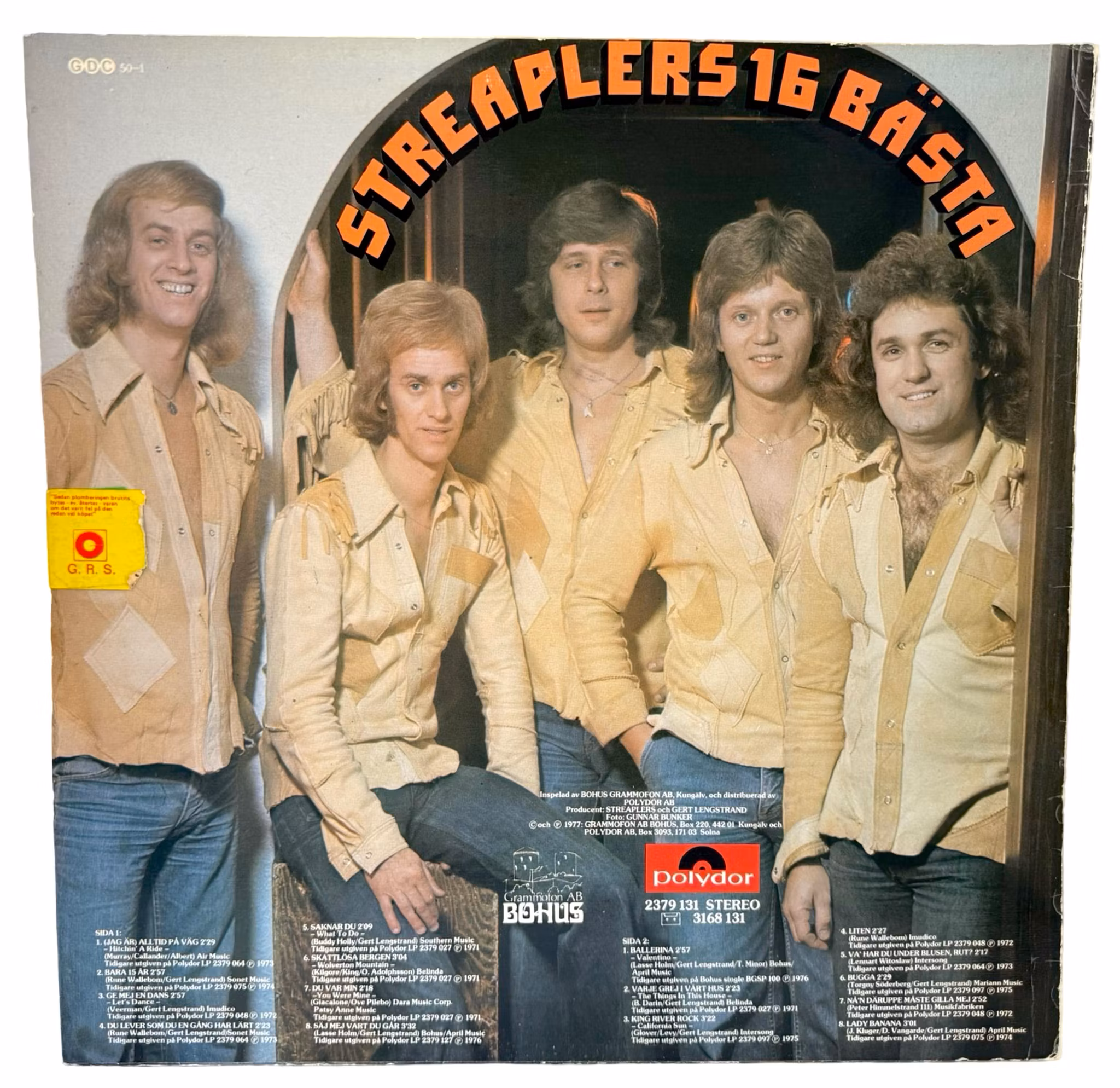 Streaplers – Streaplers 16 Best, LP in vinile, inutilizzato