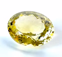 Citrino natural sin tratar de 30,00 quilates con certificado