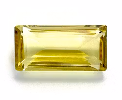 25.95 Karat naturlig obehandlad Citrin med certifikat