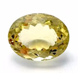 17,67 karatowy naturalny nieobrobiony cytryn z certyfikatem