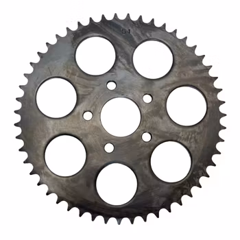 HARLEY-Delar, Bakre drev svart stål, 51T