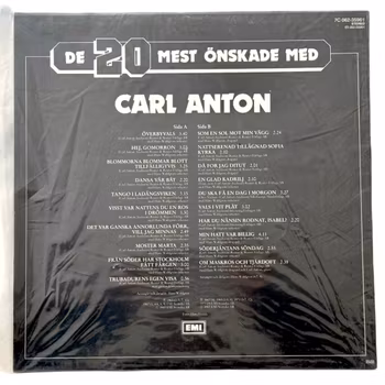 Carl Anton Axelsson – De 20 Mest Önskade Med Carl Anton, LP Vinyl