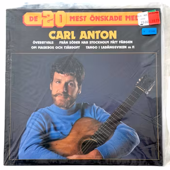 Carl Anton Axelsson – De 20 Mest Önskade Med Carl Anton, LP Vinyl