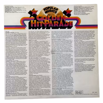 Various – Popular Music’s Golden Hit Parade – The Fifties, LP Vinyl