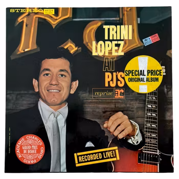 Trini Lopez – Trini Lopez At PJ's, LP Vinyl