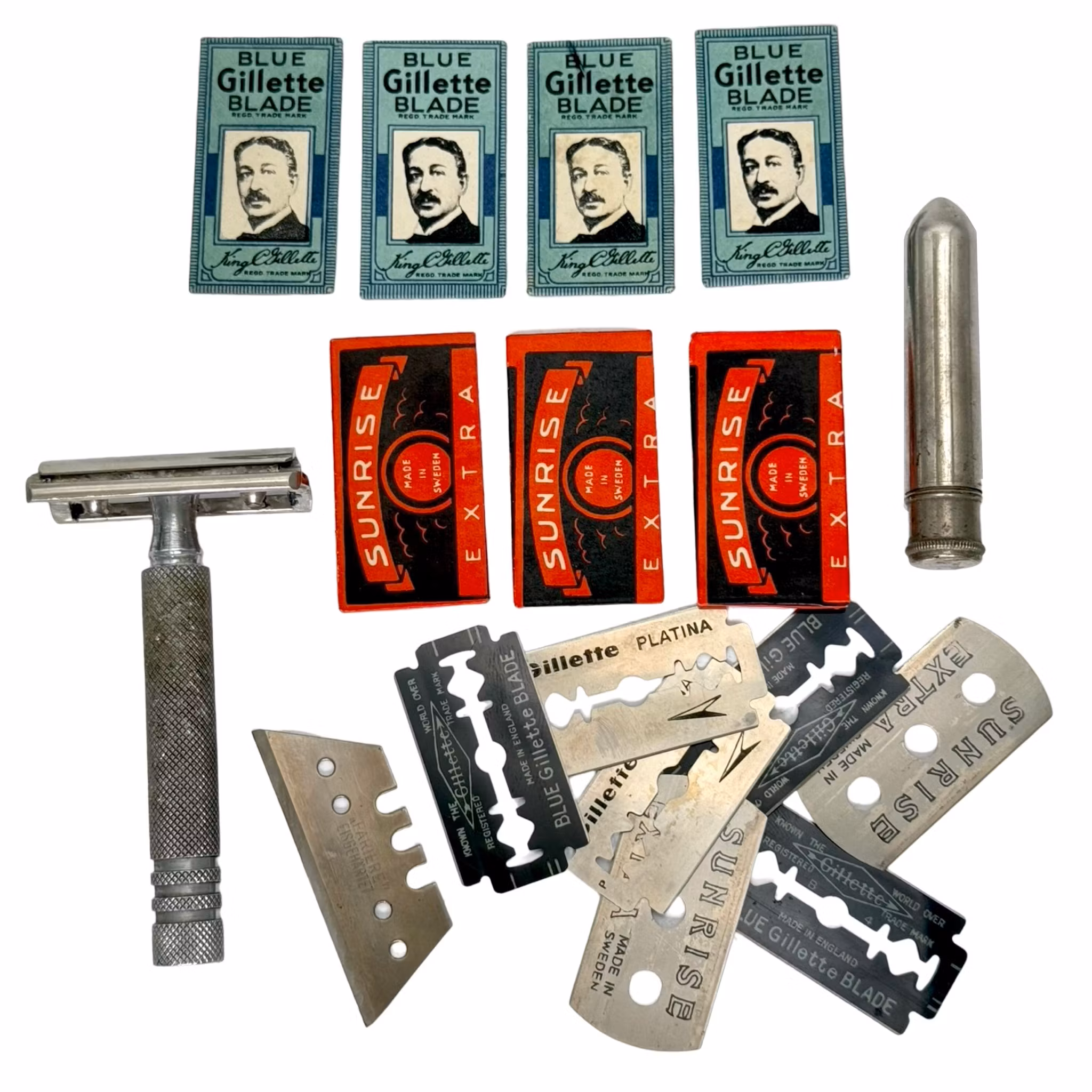 Gammal Rakhyvel med rakblad