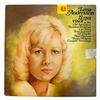 Lena Andersson – 12 Nya Visor, LP Vinyl, Oanvänt