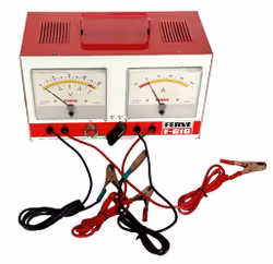 Batteritester FERVE F-616 Ampere og voltmeter
