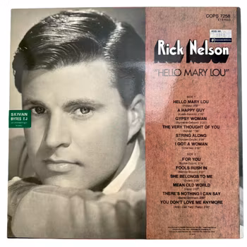 Rick Nelson – Hello Mary Lou, LP Vinyl