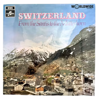 Switzerland From The Säntis To The Matterhorn, LP Vinyl
