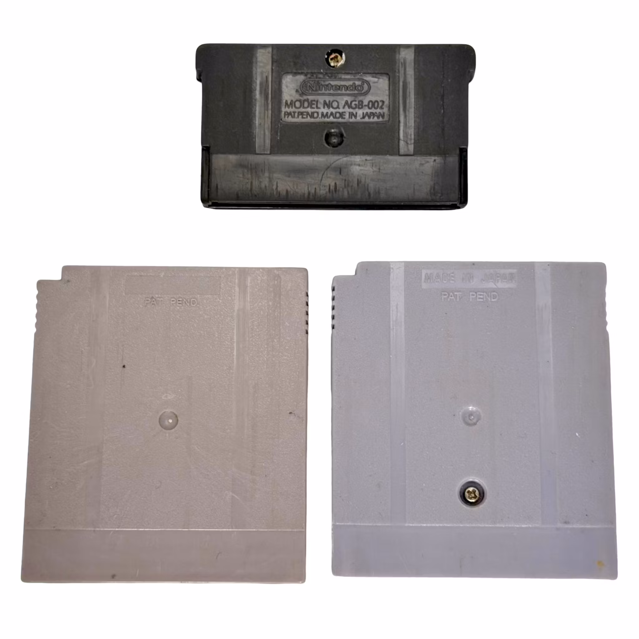 Game Boy Advance AGB-001 med tre spil mm