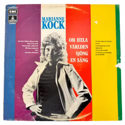 Marianne Kock - Hvis hele verden sang en sang, LP Vinyl