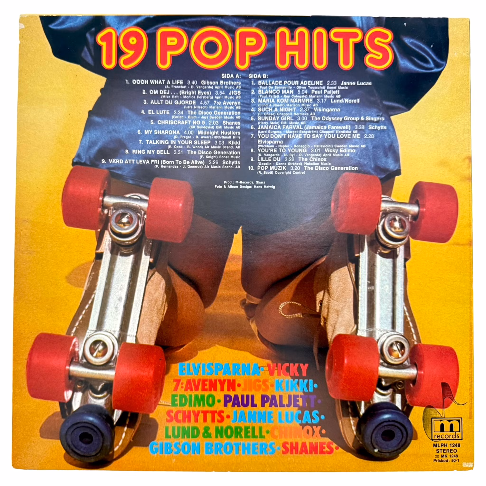 19 pophits, LP Vinyl