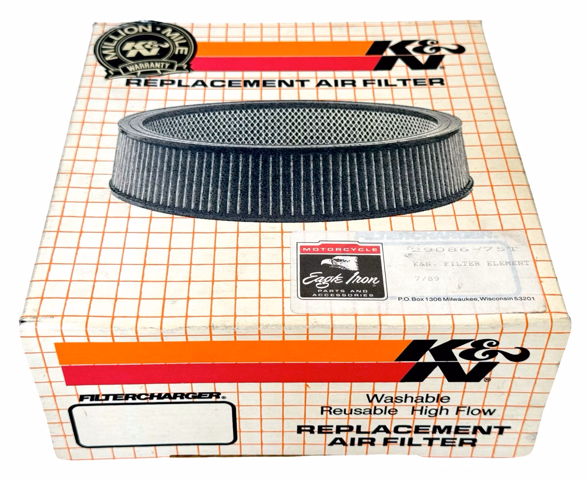 K&N Luftfilter till Harley-Davidson, 29086-72T, 73T, 74T