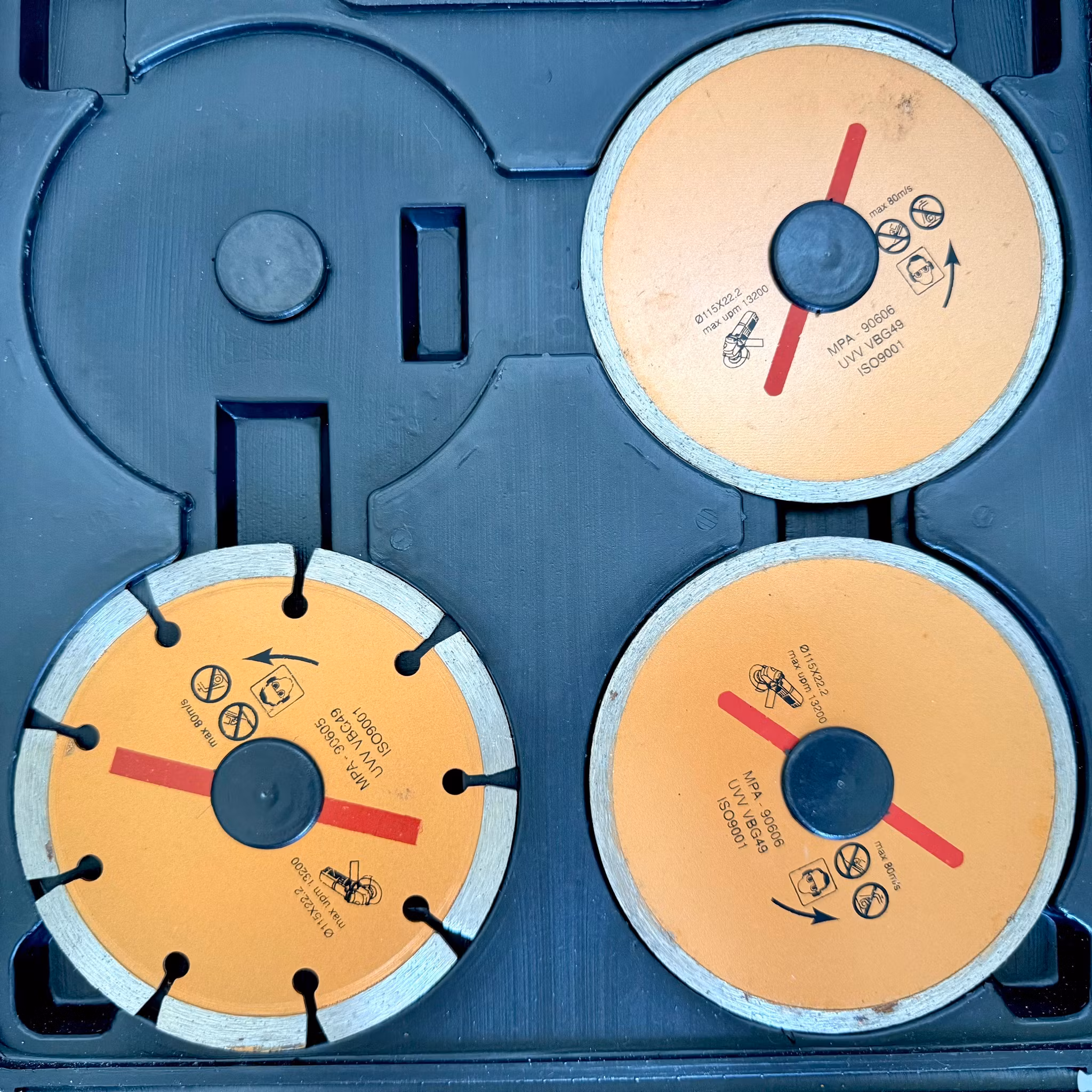 5 stk, Grip Diamantkappeskiver