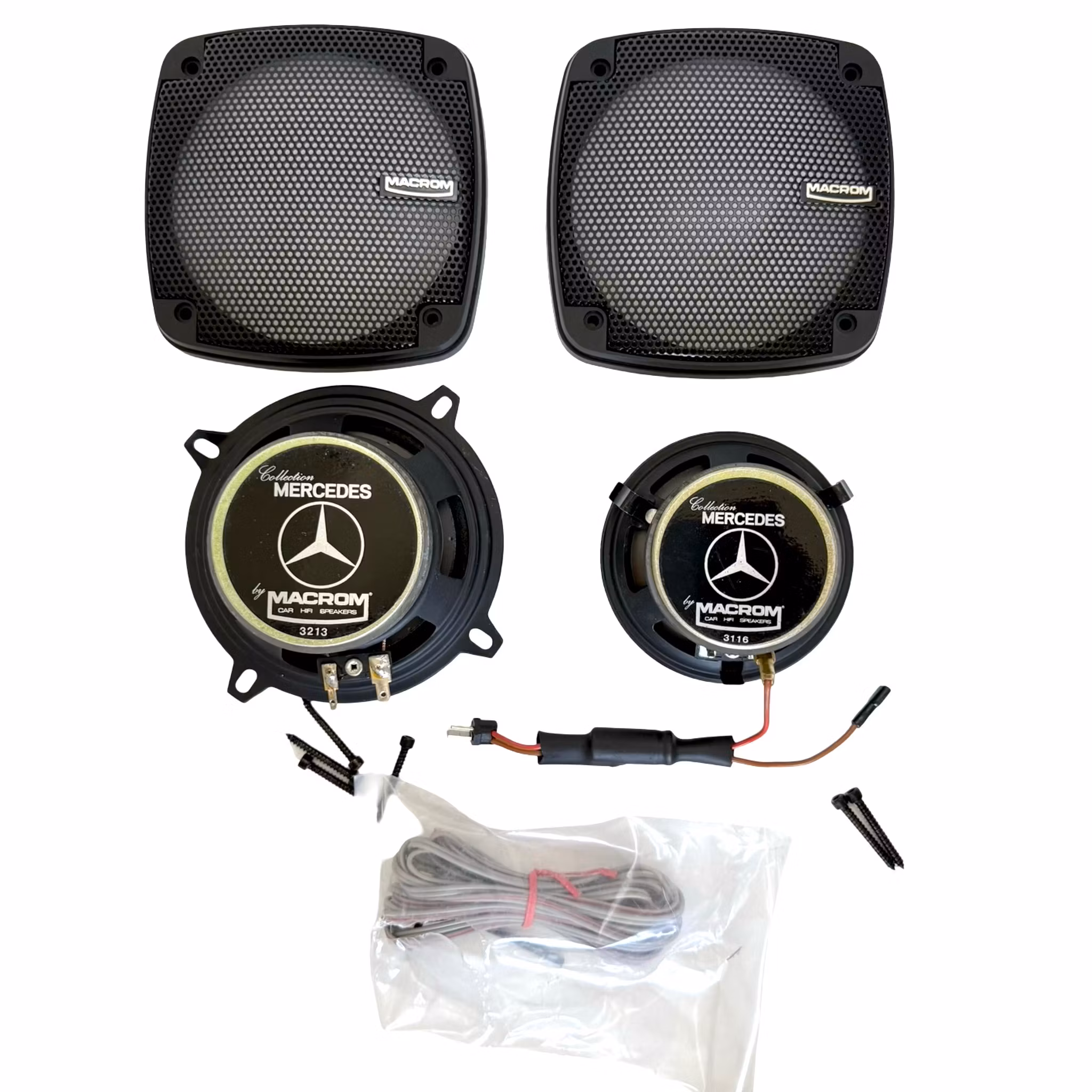 Altavoces HIFI para coche Macrom de Mercedes-Benz, BH 0190