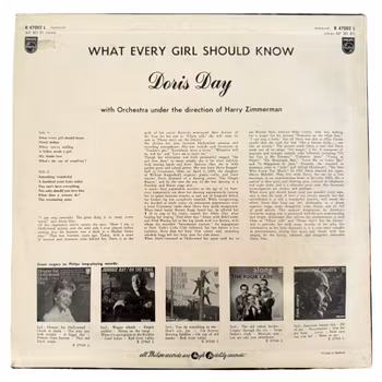 Doris Day – What Every Girl Should Know, LP Vinyl