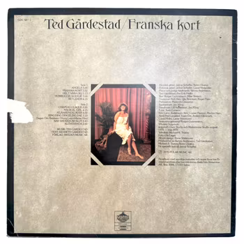 Ted Gärdestad – Franska Kort, LP Vinyl