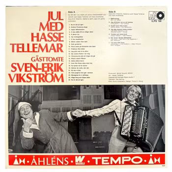 Jul med Hasse Tellemar gästtomte Sven-Erik Vikström, LP Vinyl