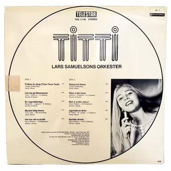 Titti – Fröken Ur Sång, Ticke Ticke Tack, LP Vinyl