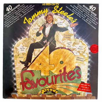 Tommy Steele – Tommy Steele's 40 Favourites, LP Vinyl