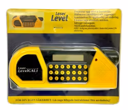 Laser Level CAL1, 3 i 1 lasermåttband lasermätare och integrerade vattenpass, Oanvänt