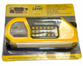 Laser Level CAL1, 3 i 1 lasermåttband lasermätare och integrerade vattenpass, Oanvänt