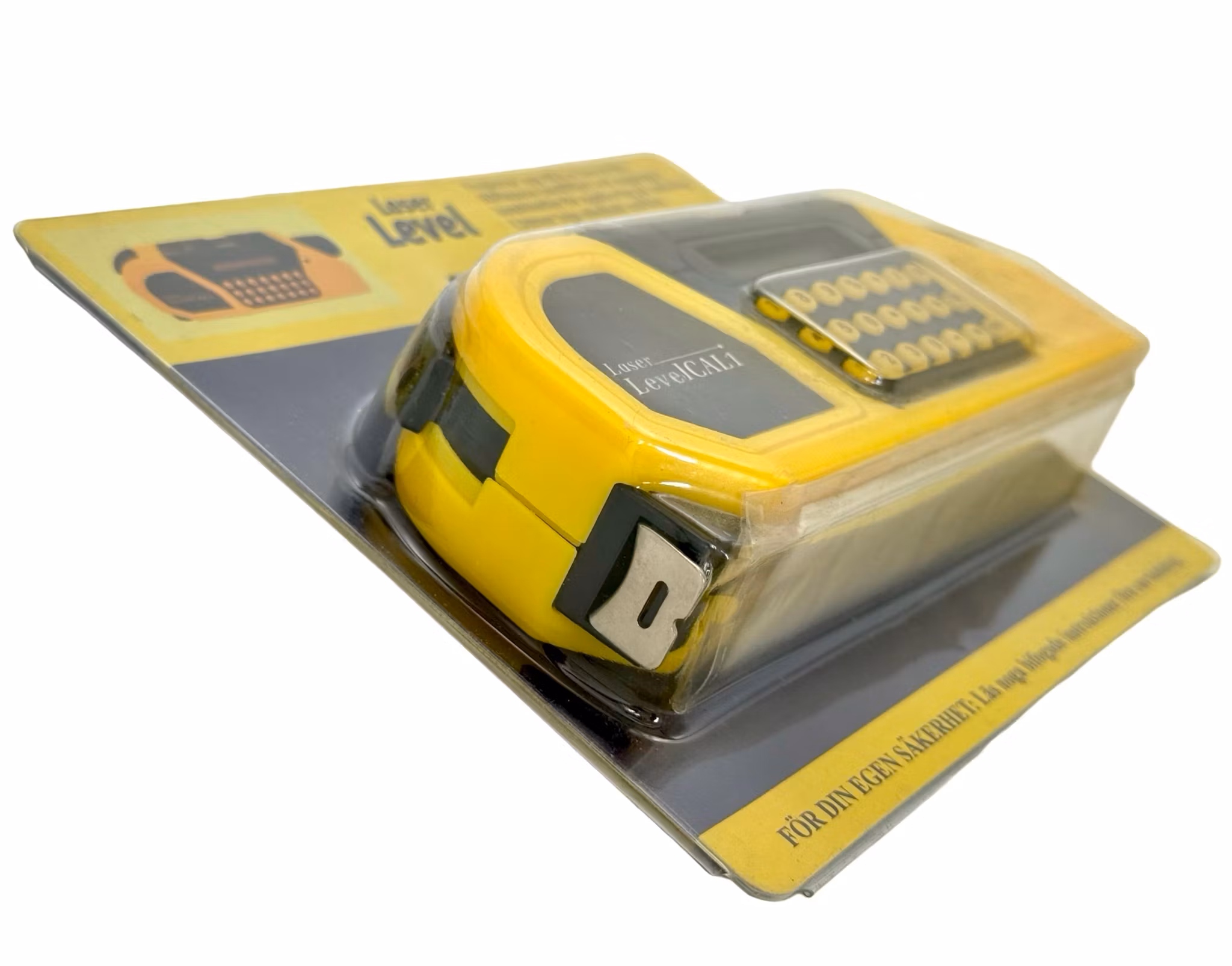 Laser Level CAL1, 3 in 1 Laser-Maßband, Lasermessgerät und integrierte Wasserwaage, Unbenutzt