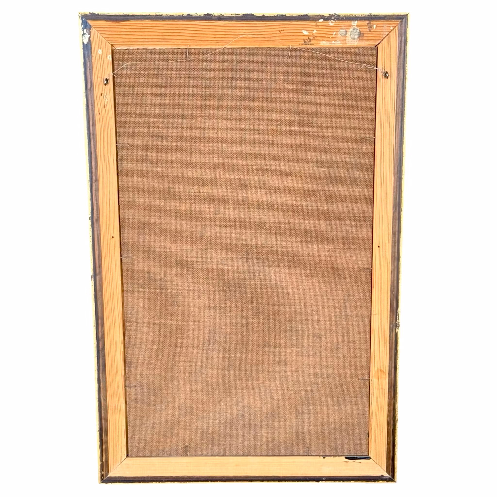 Oidentifierad konstnär, Olja på pannå, Signerat