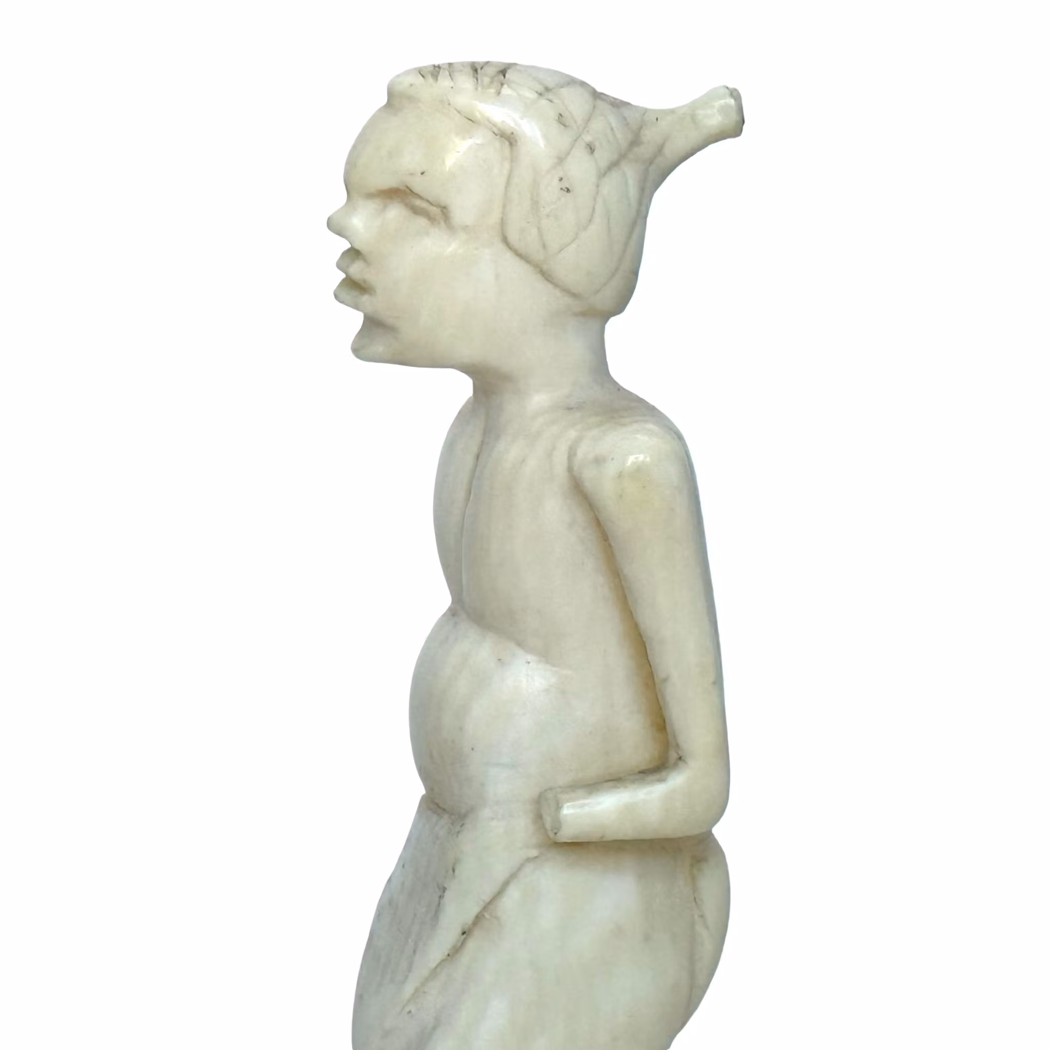 Antique Ethnic Figurine, African Ivory