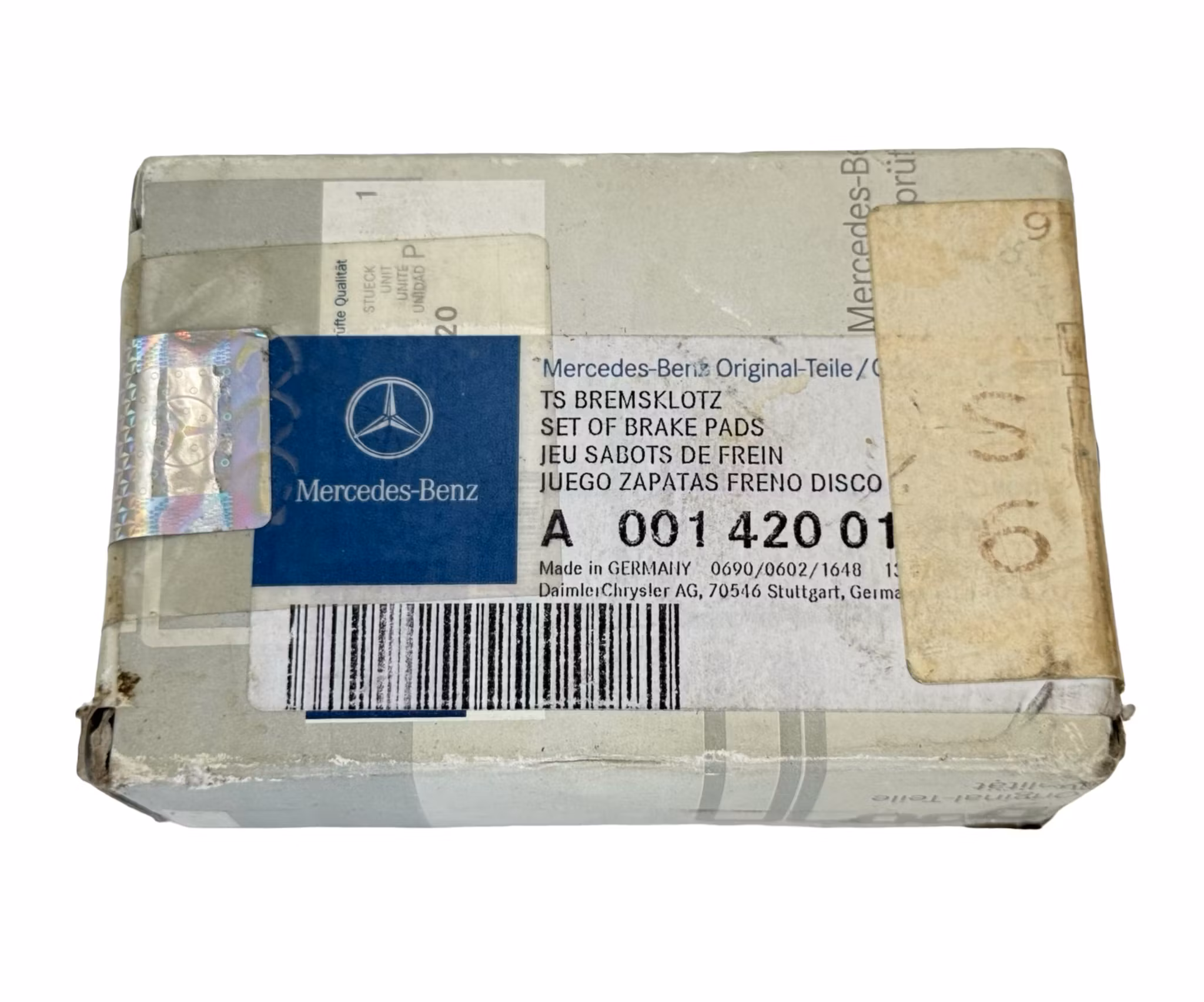 Mercedes-Benz TS Bremseklodser A 001 420 01 20