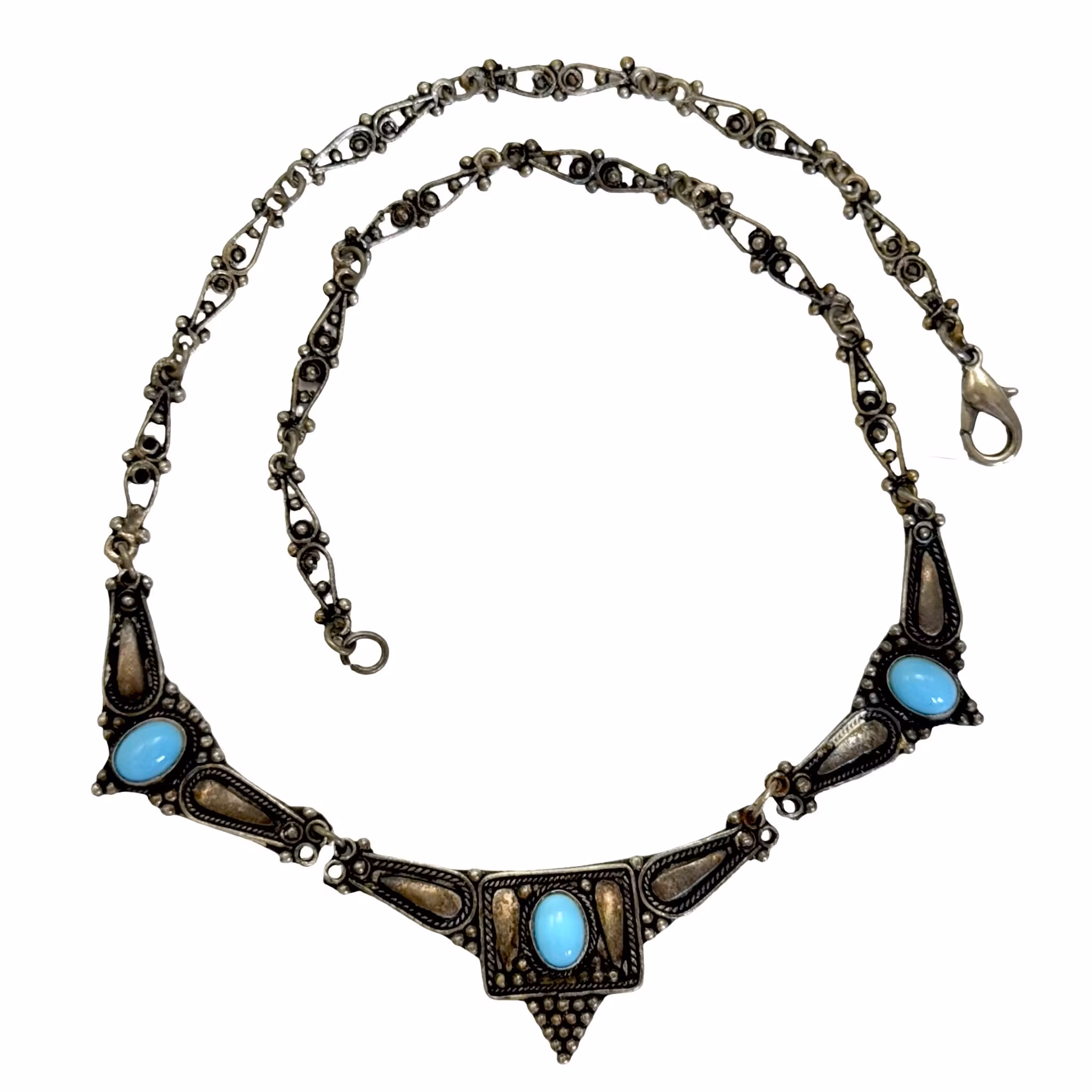 Antique sterling silver 925 necklace