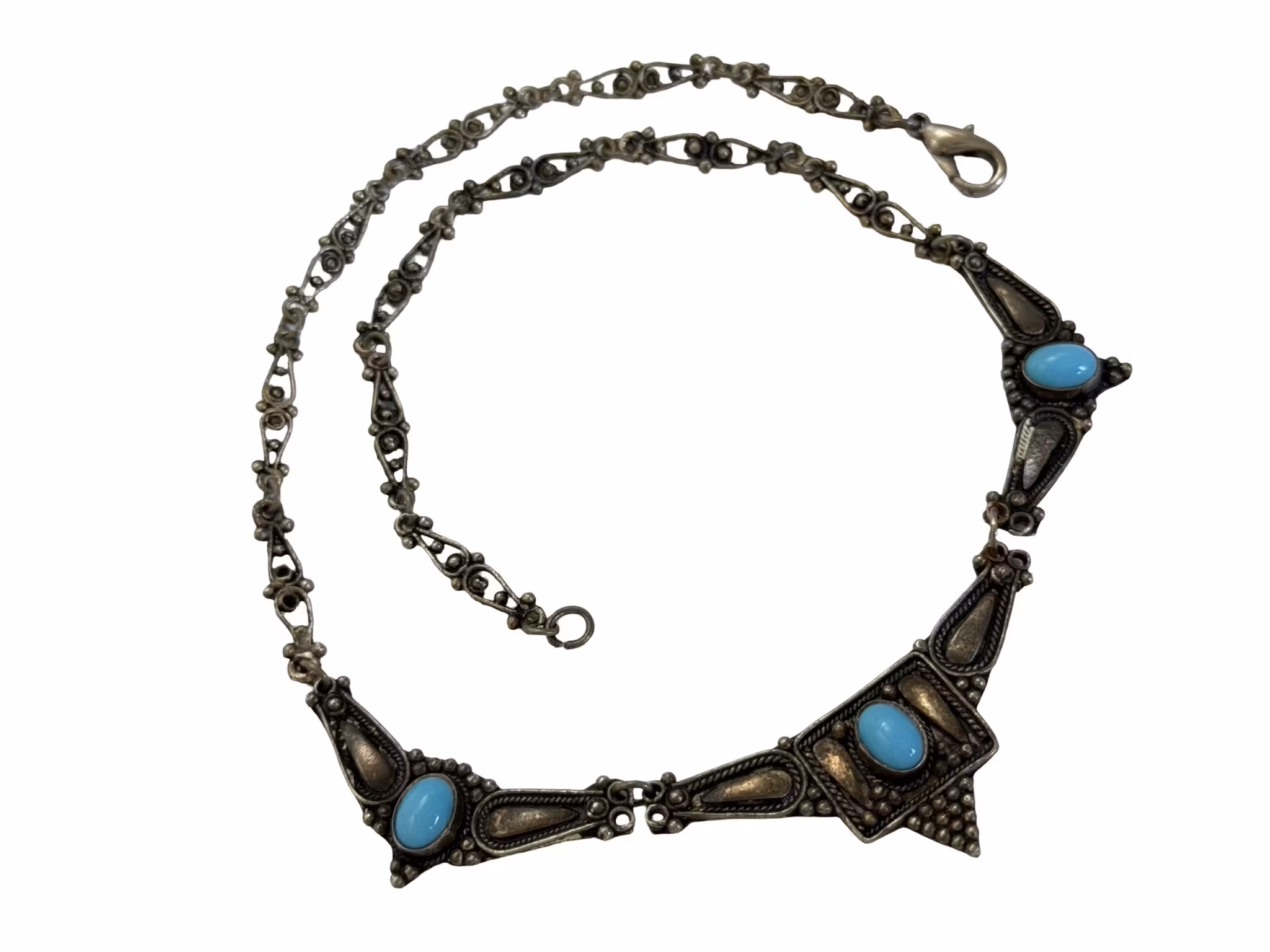 Antique sterling silver 925 necklace