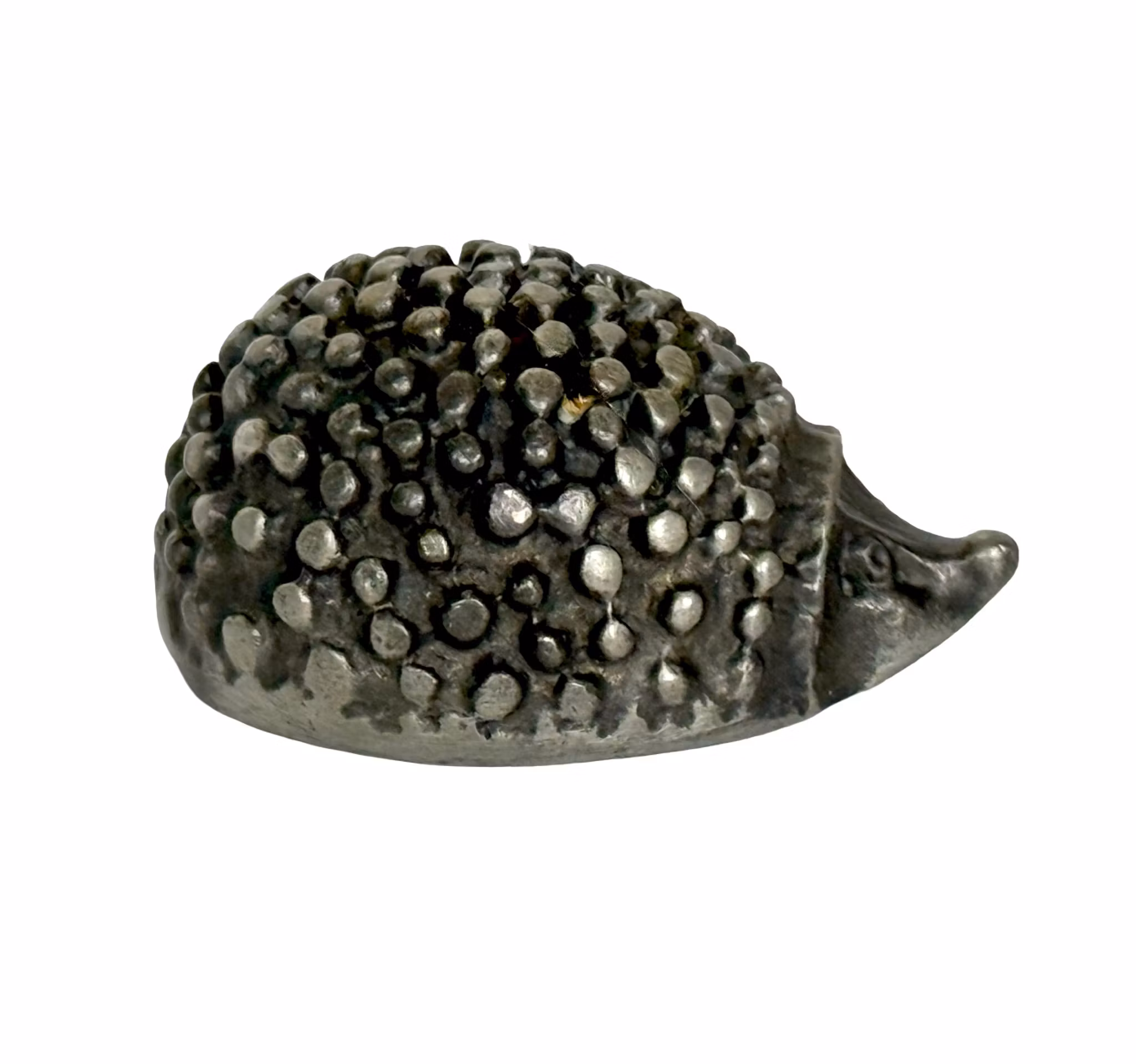 Miniatyyritinasta tehty hahmo, Siili, Leimattu