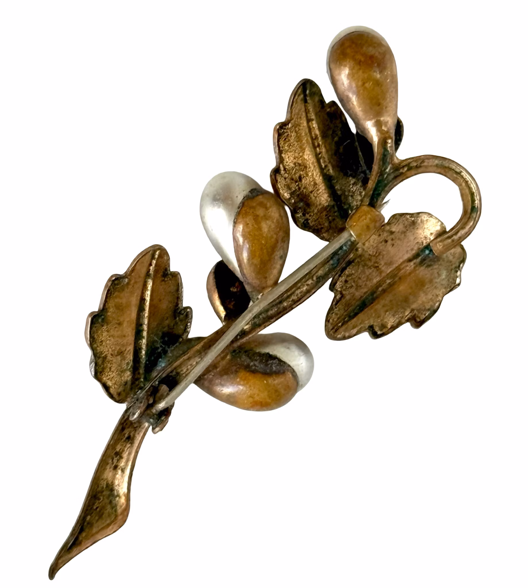 Antik Art Nouveau brosch