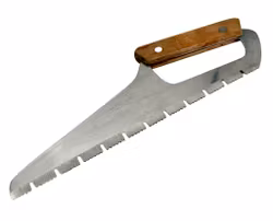 Vintage kjøttsag, rustfritt stål