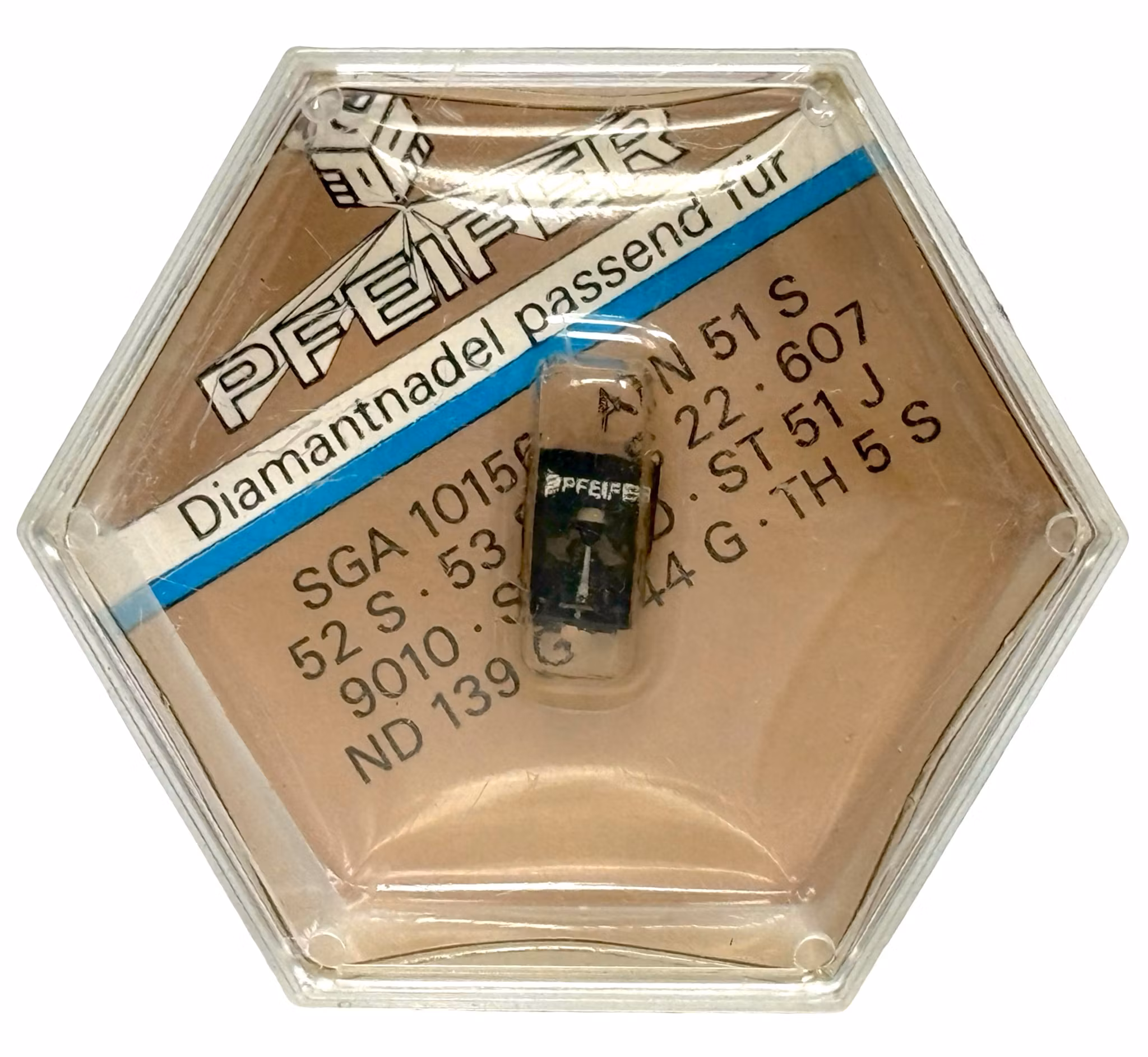 2 stuks Pfeifer diamantnaald geschikt voor SGA 10156 draaitafel