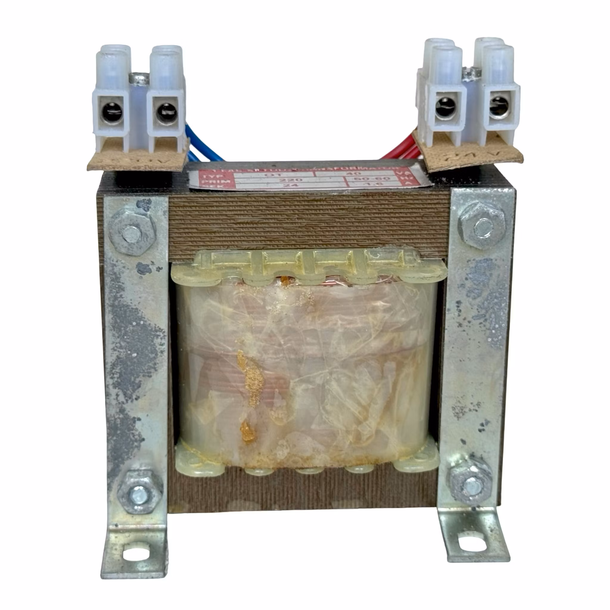 1-faset beskyttelsestransformator 220v, 24v