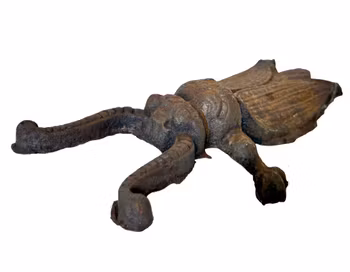 Stövelknekt, järn i form av skalbagge