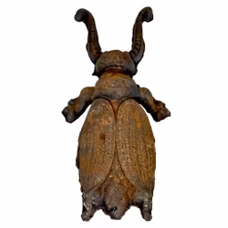 Stövelknekt, järn i form av skalbagge