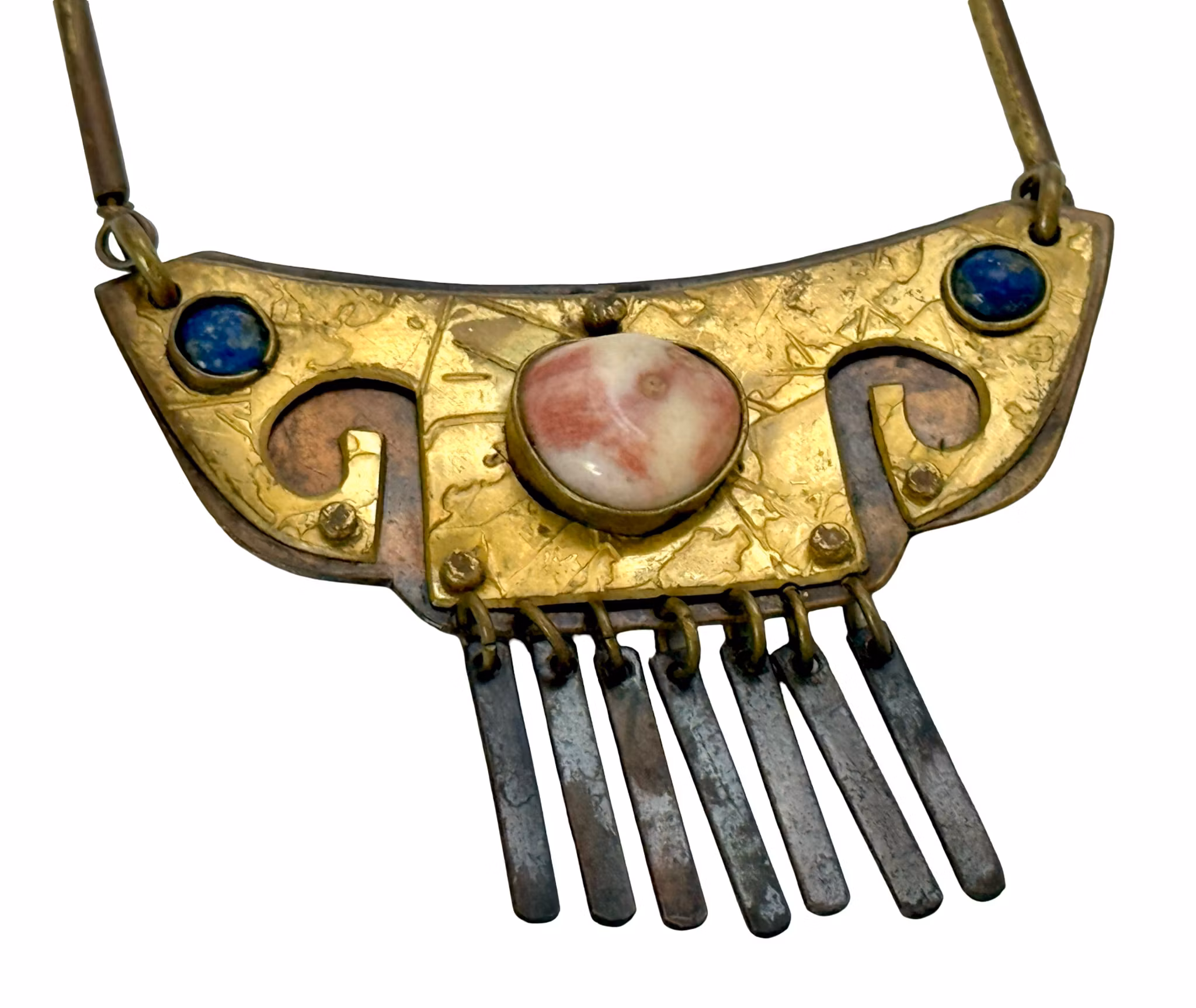 Jaun Reyes, Vintage Brutalistiskt halsband, konstverk, Mexiko