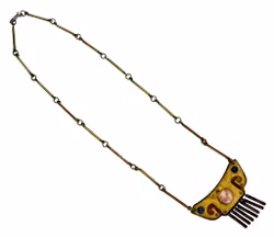 Jaun Reyes, Vintage Brutalist Halskæde, Kunstværk, Mexico