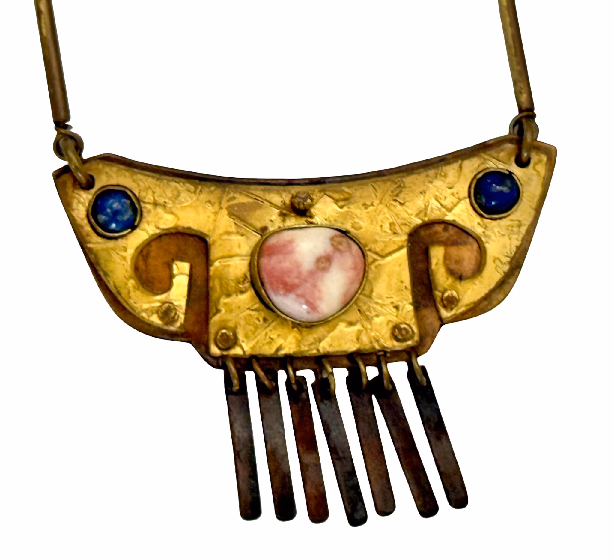 Jaun Reyes, Vintage Brutalistiskt halsband, konstverk, Mexiko